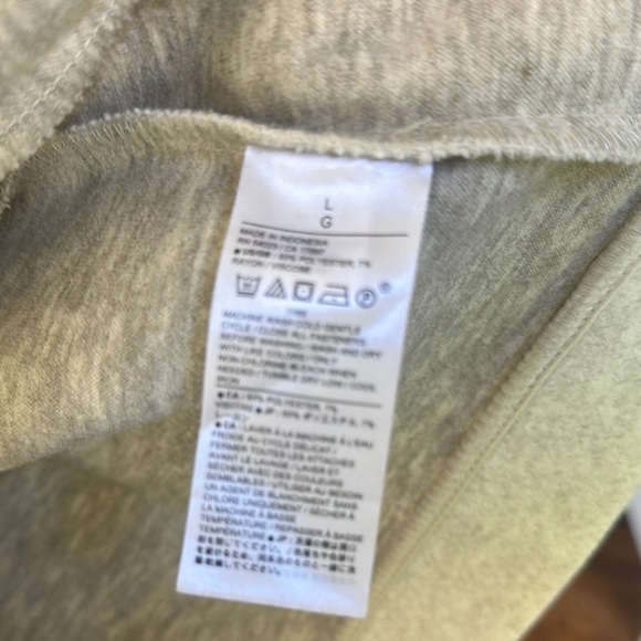 Banana Republic Factory oatmeal color Double-Breasted lightweight jacket Large - Picture 4 of 4